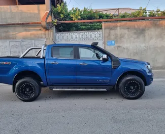 Vista frontale di un noleggio Ford Ranger a Tbilisi, Georgia ✓ Auto #11016. ✓ Cambio Automatico TM ✓ 0 recensioni.