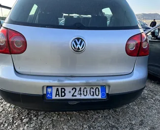 Noleggio auto Volkswagen Golf 5 2008 in Albania, con carburante Diesel e  cavalli di potenza ➤ A partire da 17 EUR al giorno.