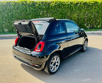 Noleggio auto Fiat 500 Cabrio 2022 in Marocco, con carburante Benzina e 6 cavalli di potenza ➤ A partire da 36 USD al giorno.