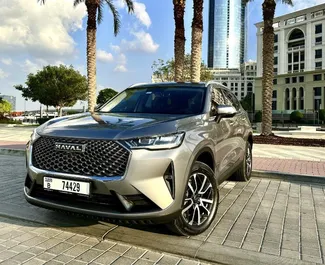 Vista frontale di un noleggio Haval H6 a Dubai, Emirati Arabi Uniti ✓ Auto #11319. ✓ Cambio Automatico TM ✓ 0 recensioni.