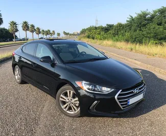 Vista frontale di un noleggio Hyundai Elantra a Batumi, Georgia ✓ Auto #11119. ✓ Cambio Automatico TM ✓ 1 recensioni.