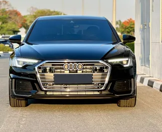 Noleggio Audi A6. Auto Premium per il noleggio negli Emirati Arabi Uniti ✓ Cauzione di Senza deposito ✓ Opzioni assicurative RCT, SCDW, Passeggeri, Furto, Senza deposito.