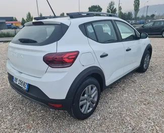 Noleggio auto Dacia Sandero Stepway 2024 in Albania, con carburante Benzina e 90 cavalli di potenza ➤ A partire da 20 EUR al giorno.