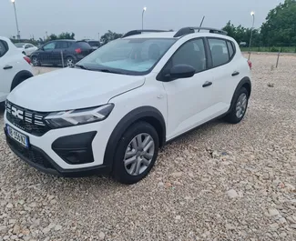 Noleggio auto Dacia Sandero Stepway #10104 Manuale all'aeroporto di Tirana, dotata di motore 1,0L ➤ Da Marenglen in Albania.