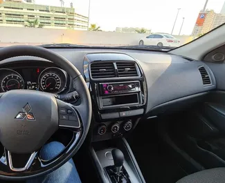 Noleggio auto Mitsubishi ASX 2023 negli Emirati Arabi Uniti, con carburante Benzina e 150 cavalli di potenza ➤ A partire da 140 AED al giorno.