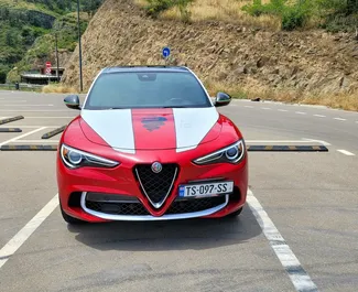 Noleggio auto Alfa Romeo Stelvio Quadrifoglio #11484 Automatico a Tbilisi, dotata di motore 2,9L ➤ Da Evgenii in Georgia.