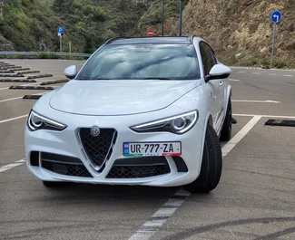 Noleggio auto Alfa Romeo Stelvio Quadrifoglio #11483 Automatico a Tbilisi, dotata di motore 2,9L ➤ Da Evgenii in Georgia.