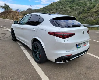 Motore Benzina da 2,9L di Alfa Romeo Stelvio Quadrifoglio 2018 per il noleggio a Tbilisi.