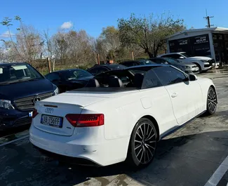 Noleggio Audi A5 Cabrio. Auto Premium, Lusso, Cabrio per il noleggio in Albania ✓ Cauzione di Senza deposito ✓ Opzioni assicurative RCT, CDW, SCDW, Furto, All'estero, Giovane.