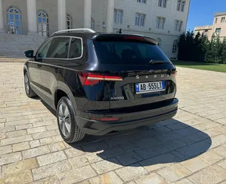 Noleggio Skoda Karoq. Auto Comfort, Crossover per il noleggio in Albania ✓ Cauzione di Deposito di 300 EUR ✓ Opzioni assicurative RCT, CDW, All'estero.