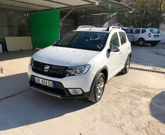 Noleggio auto Dacia Sandero Stepway 2017 in Albania, con carburante Diesel e  cavalli di potenza ➤ A partire da 17 EUR al giorno.