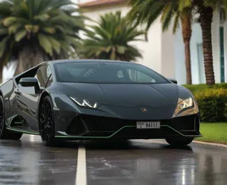 Motore Benzina da 5,2L di Lamborghini Huracan Coupe 2023 per il noleggio a Dubai.