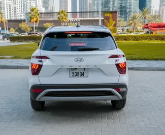 Noleggio auto Hyundai Creta 2024 negli Emirati Arabi Uniti, con carburante Benzina e 113 cavalli di potenza ➤ A partire da 95 AED al giorno.