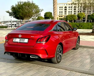 Noleggio MG 5/GT. Auto Comfort per il noleggio negli Emirati Arabi Uniti ✓ Cauzione di Deposito di 1500 AED ✓ Opzioni assicurative RCT, CDW, SCDW, Passeggeri, Furto.