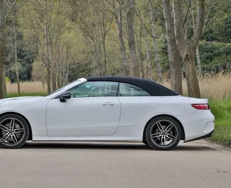 Noleggio auto Mercedes-Benz E-Class Cabrio 2021 in Montenegro, con carburante Benzina e 200 cavalli di potenza ➤ A partire da 201 EUR al giorno.