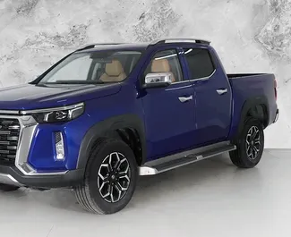 Vista frontale di un noleggio Changan Hunter Plus a Baku, Azerbaigian ✓ Auto #11997. ✓ Cambio Automatico TM ✓ 0 recensioni.