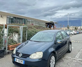 Noleggio auto Volkswagen Golf 5 2007 in Albania, con carburante Diesel e  cavalli di potenza ➤ A partire da 15 EUR al giorno.