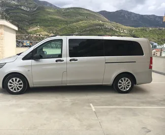 Noleggio Mercedes-Benz Vito Tourer Pro. Auto Comfort, Premium, Monovolume per il noleggio in Montenegro ✓ Cauzione di Deposito di 1000 EUR ✓ Opzioni assicurative RCT, Passeggeri, Furto, All'estero, Giovane.