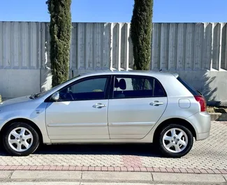 Motore Diesel da 1,4L di Toyota Corolla 2008 per il noleggio all'aeroporto di Tirana.