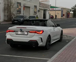 Noleggio auto BMW 420i Cabrio #11918 Automatico a Dubai, dotata di motore 2,0L ➤ Da Mounir negli Emirati Arabi Uniti.