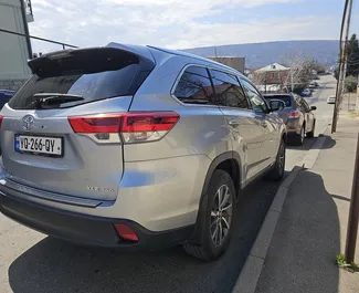 Noleggio auto Toyota Highlander 2019 in Georgia, con carburante Ibrido e 209 cavalli di potenza ➤ A partire da 160 GEL al giorno.