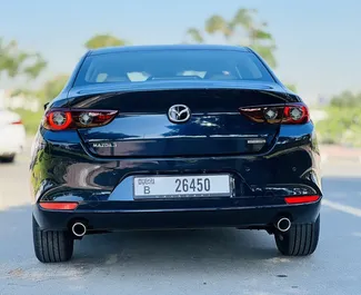 Noleggio auto Mazda 3 2024 negli Emirati Arabi Uniti, con carburante Benzina e 191 cavalli di potenza ➤ A partire da 100 AED al giorno.