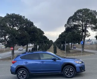Subaru Crosstrek 2020 disponibile per il noleggio a Tbilisi, con limite di chilometraggio di 250 km/giorno.