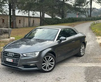 Audi A3 Cabrio 2016 disponibile per il noleggio in Becici, con limite di chilometraggio di illimitato.