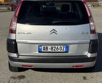 Noleggio auto Citroen C4 Grand Picasso 2010 in Albania, con carburante Diesel e 120 cavalli di potenza ➤ A partire da 20 EUR al giorno.
