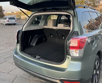 Subaru Forester 2019 disponibile per il noleggio a Tbilisi, con limite di chilometraggio di illimitato.