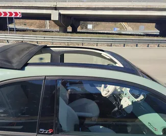 Interni di Fiat 500 Cabrio in affitto in Georgia. Un'ottima auto da 4 posti con cambio Automatico.