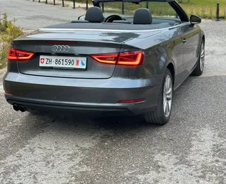 Noleggio Audi A3 Cabrio. Auto Comfort, Premium, Cabrio per il noleggio in Montenegro ✓ Cauzione di Deposito di 300 EUR ✓ Opzioni assicurative RCT.