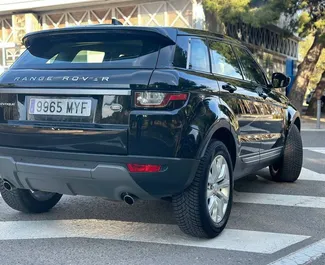 Noleggio auto Land Rover Range Rover Evoque 2018 in Spagna, con carburante Diesel e  cavalli di potenza ➤ A partire da 55 EUR al giorno.