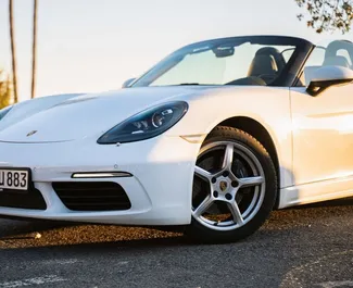 Noleggio Porsche Boxster. Auto Premium, Lusso, Cabrio per il noleggio in Spagna ✓ Cauzione di Deposito di 2500 EUR ✓ Opzioni assicurative RCT.