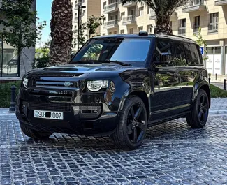Noleggio auto Land Rover Defender 2022 in Azerbaigian, con carburante Benzina e 400 cavalli di potenza ➤ A partire da 550 AZN al giorno.