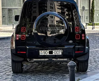 Noleggio Land Rover Defender. Auto Comfort, Premium, SUV per il noleggio in Azerbaigian ✓ Cauzione di Deposito di 500 AZN ✓ Opzioni assicurative RCT, CDW.