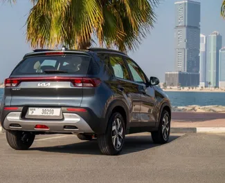 Noleggio auto Kia Sonet 2025 negli Emirati Arabi Uniti, con carburante Benzina e 83 cavalli di potenza ➤ A partire da 110 AED al giorno.