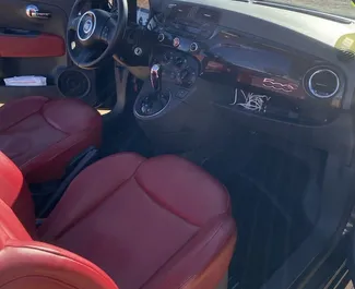 Noleggio auto Fiat 500 Cabrio 2014 in Spagna, con carburante Benzina e 90 cavalli di potenza ➤ A partire da 35 EUR al giorno.
