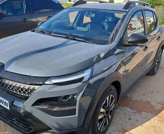 Vista frontale di un noleggio Renault Kardian a Agadir, Marocco ✓ Auto #12976. ✓ Cambio Manuale TM ✓ 0 recensioni.