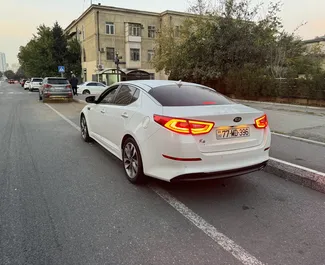 Noleggio Kia Optima. Auto Comfort, Premium per il noleggio in Azerbaigian ✓ Cauzione di Deposito di 300 AZN ✓ Opzioni assicurative RCT, CDW.