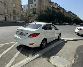 Noleggio auto Hyundai Accent Blue 2015 in Azerbaigian, con carburante Benzina e 136 cavalli di potenza ➤ A partire da 47 AZN al giorno.