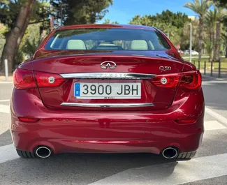 Noleggio auto Infiniti Q50 2019 in Spagna, con carburante Benzina e  cavalli di potenza ➤ A partire da 45 EUR al giorno.