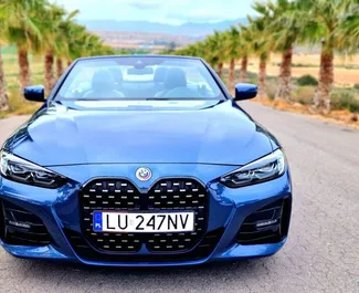 Noleggio auto BMW 420d Cabrio 2023 in Spagna, con carburante Diesel e 190 cavalli di potenza ➤ A partire da 200 EUR al giorno.