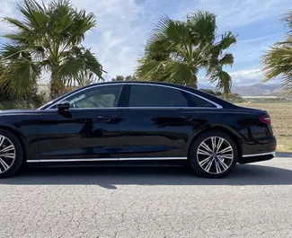 Noleggio auto Audi A8 L 2021 in Spagna, con carburante Benzina e 340 cavalli di potenza ➤ A partire da 400 EUR al giorno.
