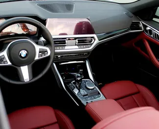 Noleggio auto BMW 430i Cabrio 2023 negli Emirati Arabi Uniti, con carburante Benzina e 184 cavalli di potenza ➤ A partire da 550 AED al giorno.