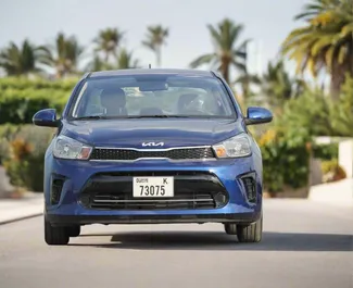 Noleggio auto Kia Pegas #13287 Automatico a Dubai, dotata di motore 1,4L ➤ Da Mohammad negli Emirati Arabi Uniti.