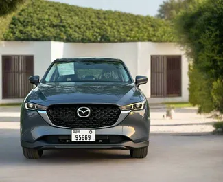 Noleggio auto Mazda CX-5 2024 negli Emirati Arabi Uniti, con carburante Benzina e 187 cavalli di potenza ➤ A partire da 165 AED al giorno.