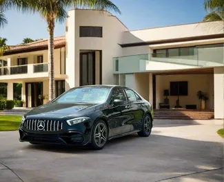 Mercedes-Benz A220 2022 disponibile per il noleggio a Dubai, con limite di chilometraggio di illimitato.