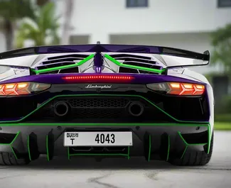 Motore Benzina da 6,0L di Lamborghini Aventador-SVJ 2020 per il noleggio a Dubai.