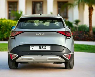 Vista frontale di un noleggio Kia Sportage a Dubai, Emirati Arabi Uniti ✓ Auto #13291. ✓ Cambio Automatico TM ✓ 0 recensioni.